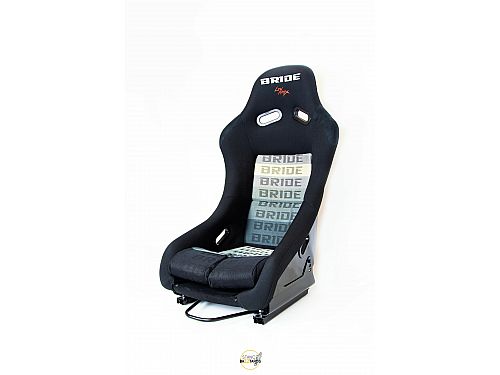 Сиденье спортивное (ковш) стеклопластик SB Seats (118x66x56) ткань с логотипом "Bride", большой размер, с двумя ручками, bride_1059