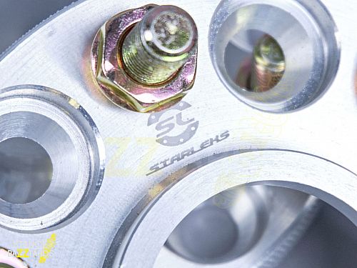 Проставка колесная Chrysler алюм Starleks (PCD 5x114.3, толщ 15 мм, ЦО 67.1, шпилечная 12x1.5), арт. 15SP5114.3-67.1(STUD12x1.5) MZD/MBS/TYT/HYN/KA