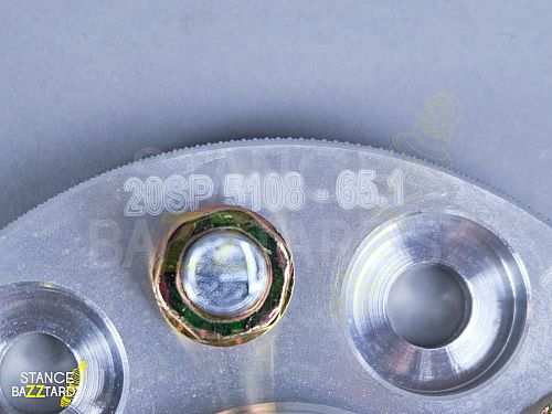 Проставка колесная Volvo алюм Starleks (PCD 5x108, толщ 20 мм, ЦО 65.1, шпилечная 12x1.5), арт. 20SP5108-65.1(STUD12x1.5) VLV/SAB