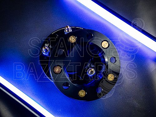 Проставка колесная Toyota алюм Starleks (PCD 5x150, толщ 25 мм, ЦО 110.1, шпилечная 14x1.5), 25SP5150-110.1(STUD14x1.5) HUB Step Black TYT/LXS