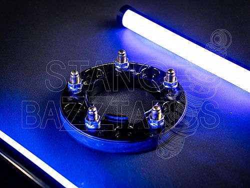 Проставка колесная Toyota алюм Starleks (PCD 5x150, толщ 25 мм, ЦО 110.1, шпилечная 14x1.5), 25SP5150-110.1(STUD14x1.5) HUB Step Black TYT/LXS
