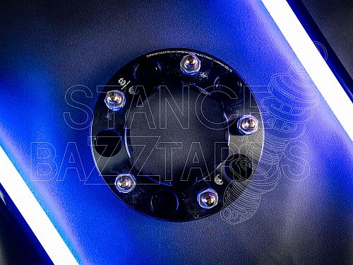Проставка колесная Toyota алюм Starleks (PCD 5x150, толщ 25 мм, ЦО 110.1, шпилечная 14x1.5), 25SP5150-110.1(STUD14x1.5) HUB Step Black TYT/LXS