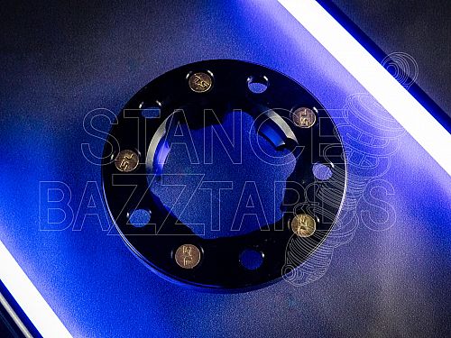 Проставка колесная Toyota алюм Starleks (PCD 5x150, толщ 25 мм, ЦО 110.1, шпилечная 14x1.5), 25SP5150-110.1(STUD14x1.5) HUB Step Black TYT/LXS