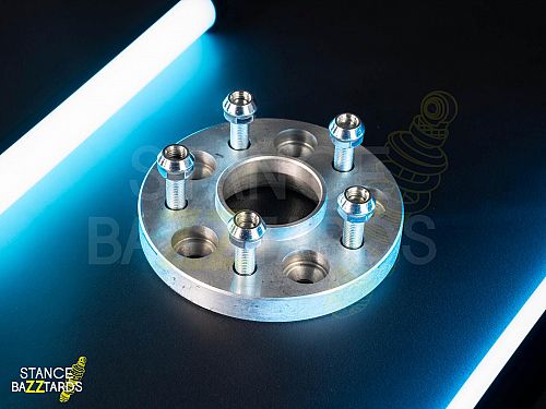 Проставка колесная Chrysler алюм ZUZ (PCD 5x114.3, толщ 20 мм, ЦО 67.1, шпилечная 12x1.5), арт. 20SP5114.3-67.1(STUD12x1.5)_ZUZ ZD/MBS/TYT/HYN/KA