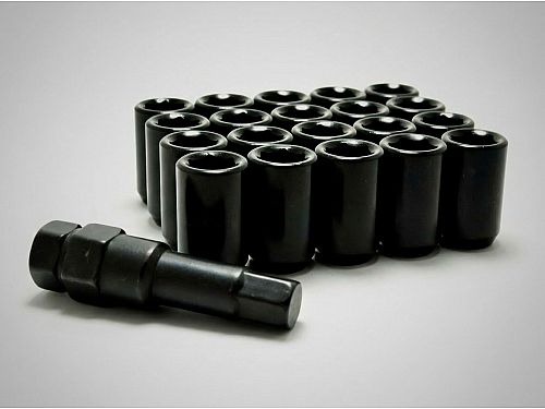 Гайки колесные Starleks 12x1.25 сталь (конус, высота 35 мм, тип: открытая) комплект, арт. KK200044XL/BCN, KK200044XLBCN