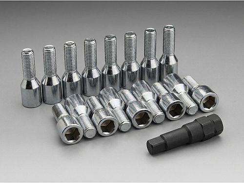 Болты колесные Starleks сталь 12x1.25 (конус, длина резьбы 28 мм, хром) комплект 20 шт, арт. KK272110/CR, KK272110CR Болты колесные Starleks сталь 12x1.25 (конус, длина резьбы 28 мм, хром) комплект 20 шт, арт. KK272110/CR, KK272110CR