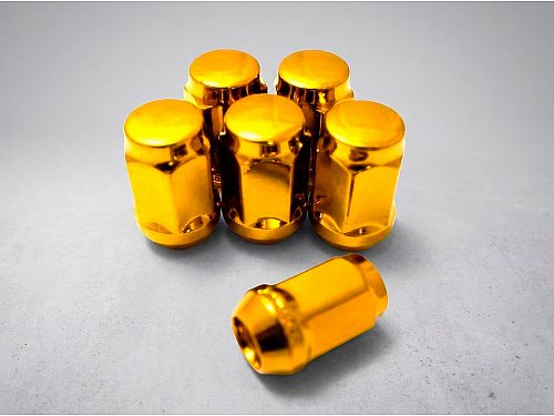 Гайки колесные Starleks 14x1.5 сталь (конус, высота 35 мм, тип: закрытая) комплект, арт. KK401448HT/GD, KK401448HTGD