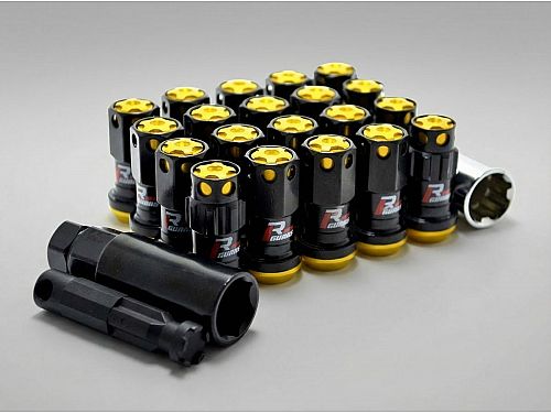 Гайки колесные Starleks 12x1.25 сталь (конус, высота 46 мм, тип: открытая) комплект, арт. KK911944RCN/GD, KK911944RCNGD