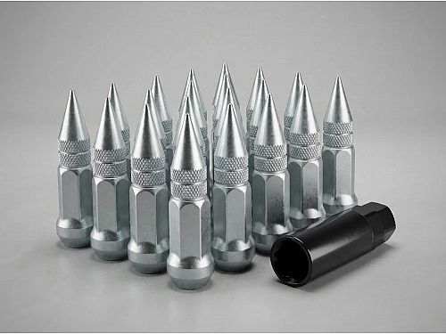 Гайки колесные Starleks 12x1.25 сталь (конус, высота 80 мм, тип: пика) комплект, арт. KK911944SD/DAG, KK911944SDDAG