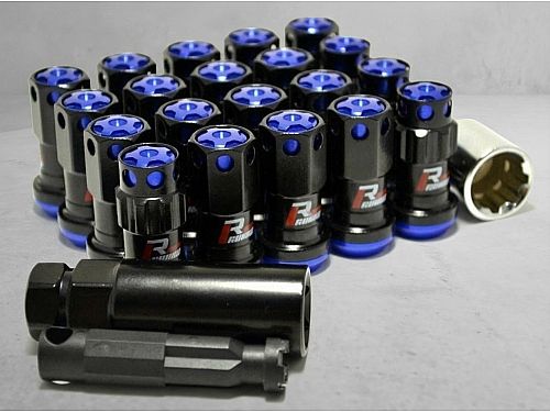 Гайки колесные Starleks 12x1.5 сталь (конус, высота 46 мм, тип: открытая) комплект, арт. KK911945RCN/BL, KK911945RCNBL