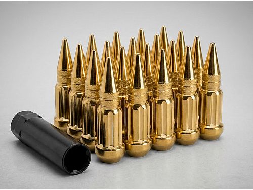 Гайки колесные Starleks 14x1.5 сталь (конус, высота 80 мм, тип: пика) комплект, арт. KK911948SD/TIGD, KK911948SDTIGD