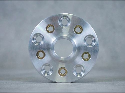 Проставка переходная колесная Starleks толщ 15 мм (PCD с 5x100 на 5x114.3, ступица с 60.1 на 73.1, футорочная), арт. 15SP5100/5114.3-60.1/73.1 (STUD12x1.5) TYT/SBR-MBZ, 15SP51005114.3-60.173.1_(STUD12x1.5)_TYTSBR-MBZ