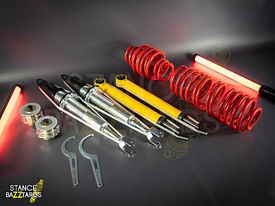 Комплект винтовой подвески (койловеров) TA-Technix Audi A4 B6 (8E), 2000-2005, с регулировками высоты, EVOGWAU07 Комплект винтовой подвески (койловеров) TA-Technix Audi A4 B6 (8E), 2000-2005, с регулировками высоты, EVOGWAU07
