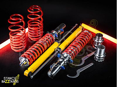Комплект винтовой подвески TA-Technix EVOGWVW04/1 Volkswagen Golf 4 1J (кроме 4Motion), 1998-2003, с регул-ми Комплект винтовой подвески TA-Technix EVOGWVW04/1 Volkswagen Golf 4 1J (кроме 4Motion), 1998-2003, с регул-ми
