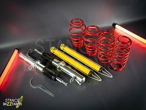 Комплект винтовой подвески TA-Technix EVOGWFO06 Mazda 2 DY, 2001-2010, с регул-ми
