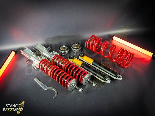 Комплект винтовой подвески (койловеров) TA-Technix EVOGWVO08 Volvo C70 N, 1997-2005, с регулировками высоты