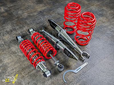 Комплект винтовой подвески TA-Technix EVOGWAU02Q Audi A4 Quattro B5Q (кроме RS4), 1994-2001, с регул-ми