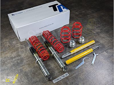 Комплект винтовой подвески (койловеров) TA-Technix EVOGWAU06 Audi 90 в кузове 89 (кроме Quattro, Cabrio), 1986-1991, с регулировками высоты Комплект винтовой подвески (койловеров) TA-Technix EVOGWAU06 Audi 90 в кузове 89 (кроме Quattro, Cabrio), 1986-1991, с регулировками высоты