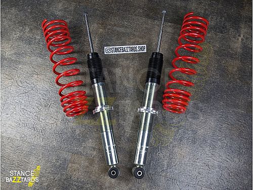 Комплект винтовой подвески (койловеров) TA-Technix EVOGWAU06 Audi 80 в кузове 89 (B3) (кроме Quattro, Cabrio), 1986-1991, с регулировками высоты Комплект винтовой подвески (койловеров) TA-Technix EVOGWAU06 Audi 80 в кузове 89 (B3) (кроме Quattro, Cabrio), 1986-1991, с регулировками высоты