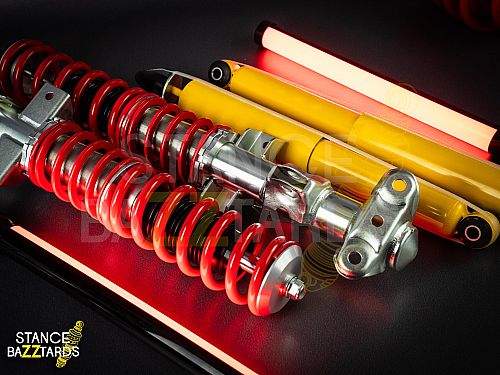Комплект винтовой подвески (койловеров) TA-Technix EVOGWBM02/1 BMW Z3 E36/7, E36/8, 1995-2002, с регулировками высоты Комплект винтовой подвески (койловеров) TA-Technix EVOGWBM02/1 BMW Z3 E36/7, E36/8, 1995-2002, с регулировками высоты