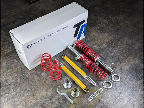 Комплект винтовой подвески TA-Technix EVOGWFO01 Ford Focus 1 (кроме Tunier), 19988-2004, с регул-ми