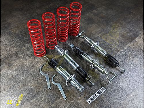 Комплект винтовой подвески TA-Technix Honda Civic 6 поколение (1996-2001) с регулировками высоты, EVOGWHO01