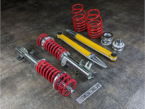 Комплект винтовой подвески (койловеров) TA-Technix EVOGWOP08 Opel Corsa E, 2014-, с регулировками высоты