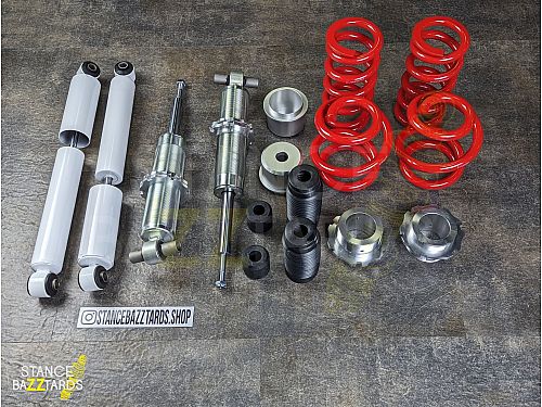 Комплект винтовой подвески (койловеров) TA Technix Volkswagen Transporter T3 (Typ 245-255), вкл Bus, Kasten (1979-1992) с регулировками высоты, EVOGWVW28