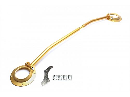 Распорка передняя алюминиевая TA-Technix золотая Volkswagen Golf 2 поколение (19E) (все, кроме 16V, VR6), EVODSVOG2G
