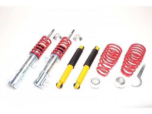 Комплект винтовой подвески (койловеров) TA-Technix EVOGWFI04 Fiat 500 312 (вкл Abarth), 2007-, с регулировками высоты