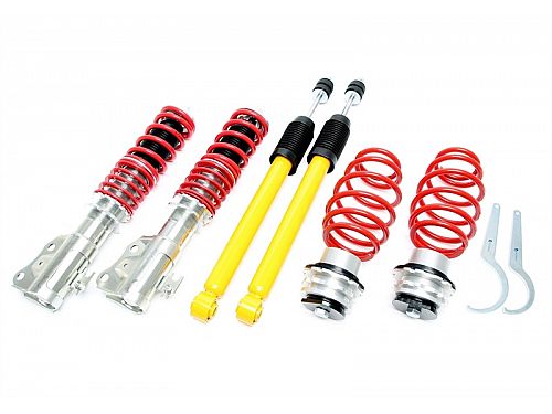 Комплект винтовой подвески (койловеров) TA-Technix EVOGWTO01 Toyota Yaris P1, 1999-2005, с регулировками высоты