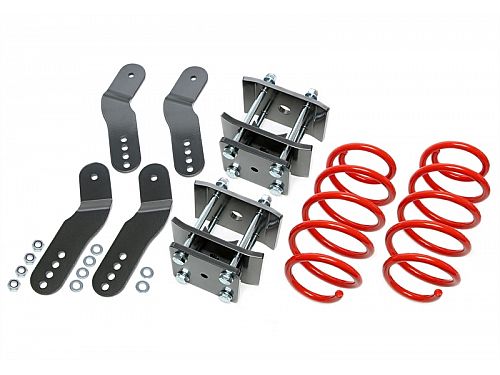 Пружины TA-Technix VW Caddy 3 (2K) (2003-2020) с занижением 40мм/45-75мм, EVOVW138F