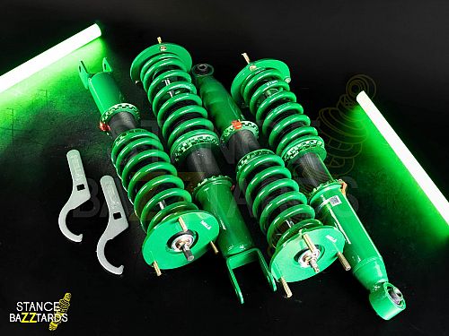 Винтовая подвеска (койловеры) Tein TOYOTA SUPRA 4 (1993-2002) (привод: FR) (JZA80; JZA80L) серия Flex Z с регулировками высоты (фултап), сжатия/отбоя, VST60-C1SA3