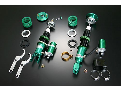 Винтовая подвеска (койловеры) Tein HONDA S2000 1 (1999-2009) (привод: FR) (AP1; AP2) серия Super Racing с регулировками высоты (фултап) и выносными бачками, DSH64-81LS1