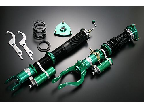 Винтовая подвеска (койловеры) Tein NISSAN GT-R 1 (2007-2009) (привод: 4WD) (R35) серия Super Racing с регулировками высоты (фултап) и выносными бачками, DSK00-81LS1