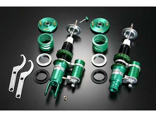 Винтовая подвеска (койловеры) Tein HONDA CIVIC, CIVIC TYPE R 6 (1996-2000) (привод: FF) (EJ6; EJ7; EJ8; EK9; EM1) серия Super Racing с регулировками высоты (фултап) и выносными бачками, DSH00-81LS1
