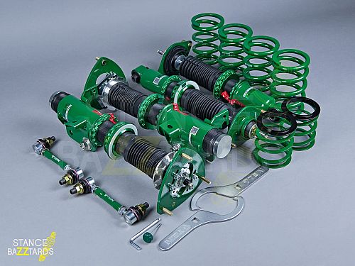 Винтовая подвеска (койловеры) Tein SUBARU BRZ 2 (2021-2024) (привод: FR) (ZD8) серия Mono Racing с регулировками высоты (фултап), сжатия/отбоя, VSAEA-K1LS4/F8R8