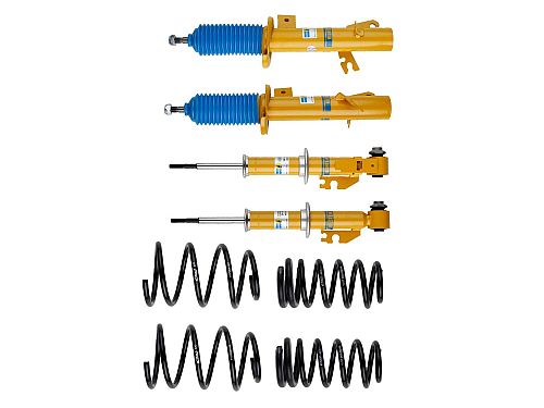 Спортивная подвеска Bilstein B12 Pro-Kit Mini Cabrio 2 поколение (2008-2015) с регулировкой высоты 30/20 мм, 46-180476