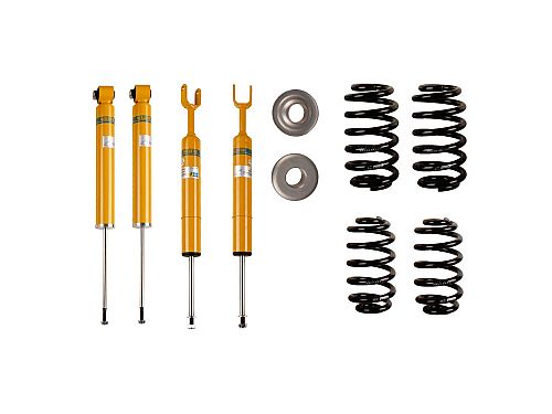 Спортивная подвеска Bilstein B12 Pro-Kit Audi A4 2 поколение (B6) (2000-2006) с регулировкой высоты 30/30 мм, 46-182982