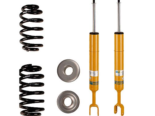 Спортивная подвеска Bilstein B12 Pro-Kit Audi A4 2 поколение (B6) (2000-2006) с регулировкой высоты 30/30 мм, 46-182982