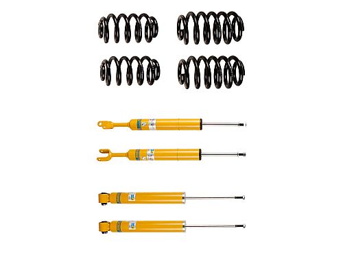 Спортивная подвеска Bilstein B12 Pro-Kit Audi A4 2 поколение (B6) (2000-2006) с регулировкой высоты 30/30 мм, 46-183040