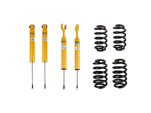 Спортивная подвеска Bilstein B12 Pro-Kit Audi A4 2 поколение (B6) (2000-2006) с регулировкой высоты 30/30 мм, 46-183040