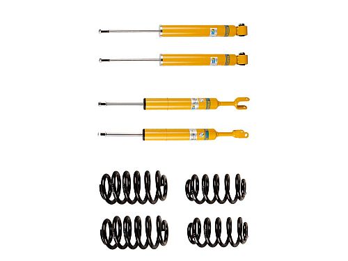 Спортивная подвеска Bilstein B12 Pro-Kit Audi A4 2 поколение (B6) (2000-2006) с регулировкой высоты 30/30 мм, 46-183040