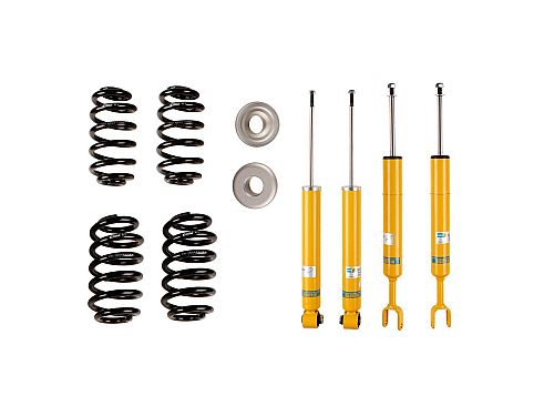 Спортивная подвеска Bilstein B12 Pro-Kit Audi A4 2 поколение (B6) (2000-2006) с регулировкой высоты 30/30 мм, 46-183071