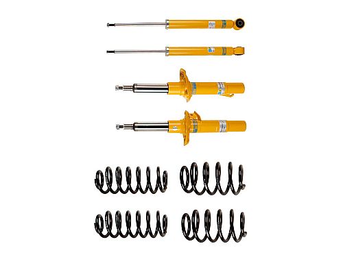 Спортивная подвеска Bilstein B12 Pro-Kit Audi A3 2 поколение (8P) (2003-2013) с регулировкой высоты 30/30 мм, 46-183156
