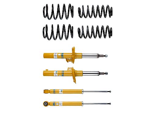 Спортивная подвеска Bilstein B12 Pro-Kit Audi A3 2 поколение (8P) (2003-2013) с регулировкой высоты 30/30 мм, 46-183187