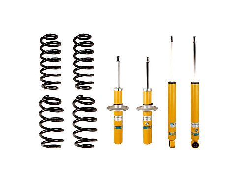 Спортивная подвеска Bilstein B12 Pro-Kit Audi A4 4 поколение (B8) (2007-2016) с регулировкой высоты 30/30 мм, 46-183347