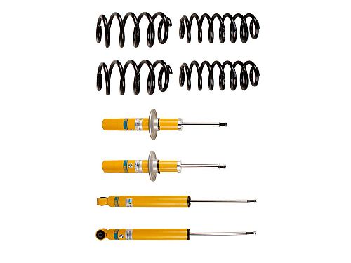 Спортивная подвеска Bilstein B12 Pro-Kit Audi A4 4 поколение (B8) (2007-2016) с регулировкой высоты 20/15 мм, 46-183347