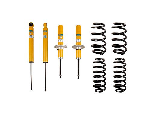 Спортивная подвеска Bilstein B12 Pro-Kit Audi A4 4 поколение (B8) (2007-2016) с регулировкой высоты 20/15 мм, 46-183347