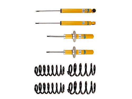 Спортивная подвеска Bilstein B12 Pro-Kit Audi A4 4 поколение (B8) (2007-2016) с регулировкой высоты 20/15 мм, 46-183347